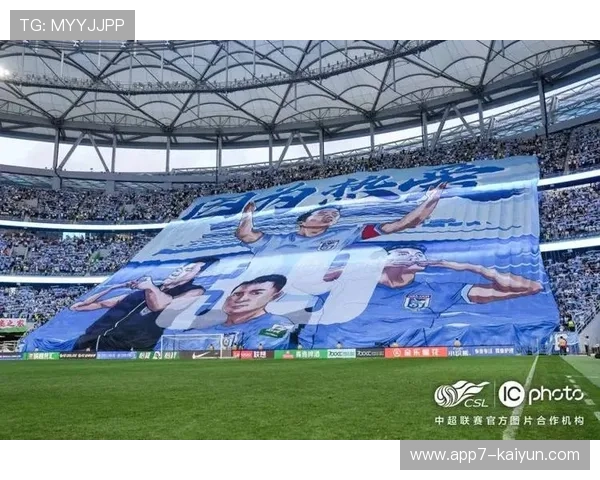 美因茨球迷展示巨幅TIFO,声援球队保级战斗